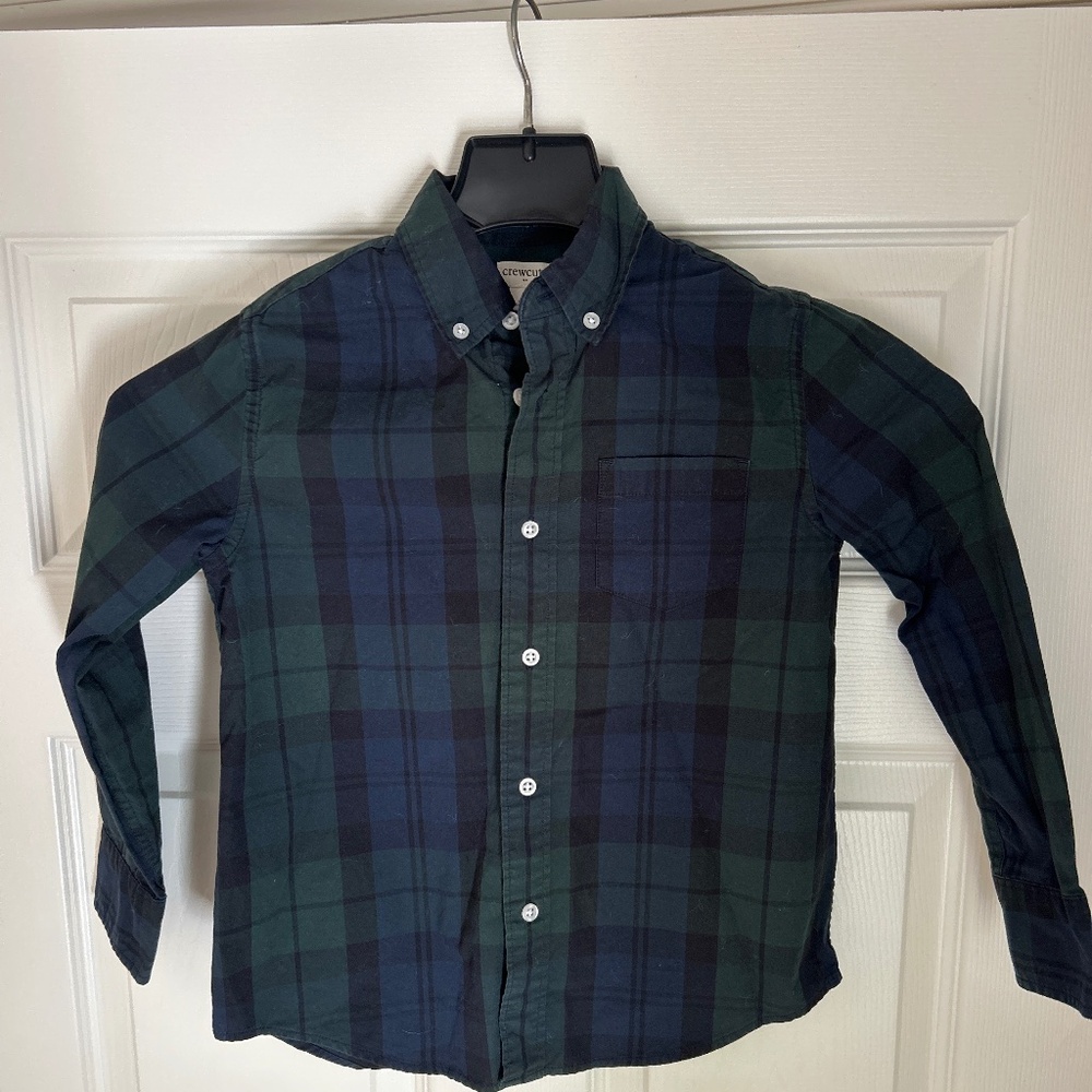 Boys JCrew dress shirt size 6-7